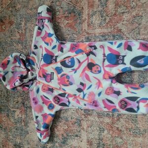 Patagonia Kids One Piece - Multicolor Owl Print